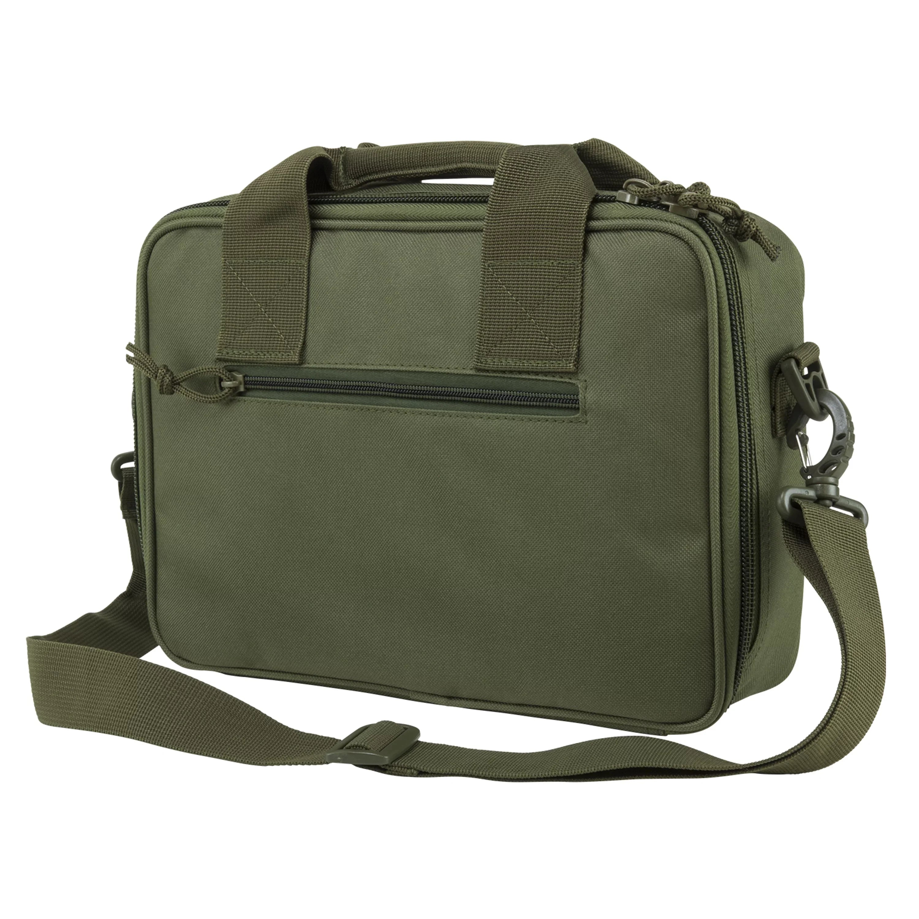 NCStar CPDX2971G Double Pistol Range Bag Green