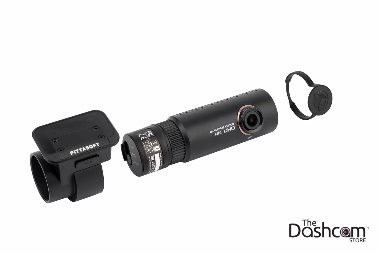 BlackVue DR900S-1CH Single Lens 4K GPS WiFi Cloud-Capable Dashcam w/ 128 Gigabytes Memory Card