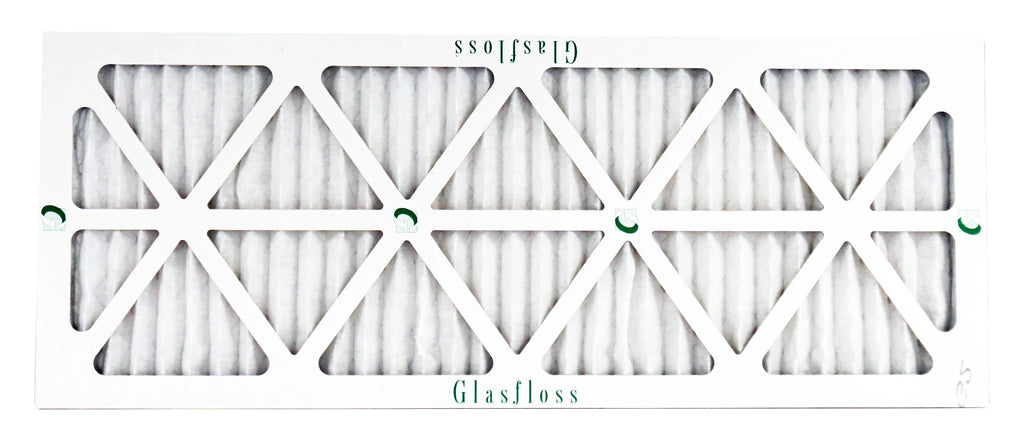 Glasfloss 12x30x1 - MERV 13 -Qty:6 - Furnace Air Filter - Made in USA (Actual Size: 11.5 x 29.5x7/8 inch)