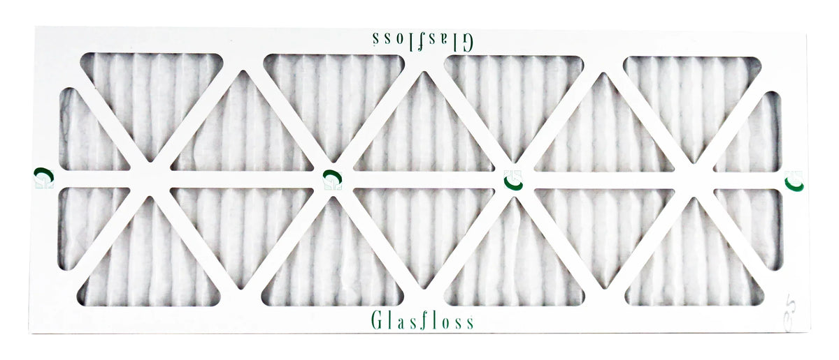 Glasfloss 12x30x1 - MERV 13 -Qty:6 - Furnace Air Filter - Made in USA (Actual Size: 11.5 x 29.5x7/8 inch)