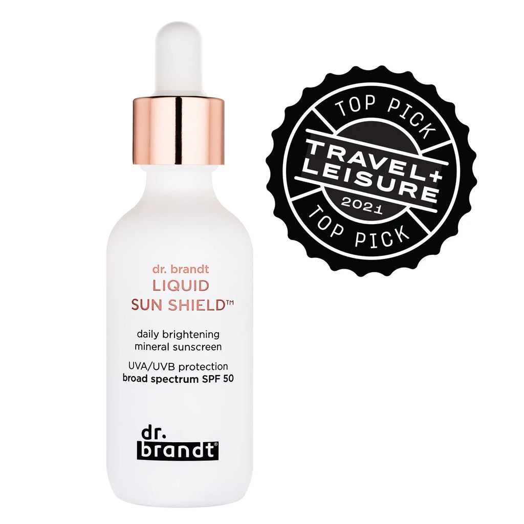 Dr. Brandt LIQUID SUN SHIELD? SPF 50 Daily Brightening Mineral Sunscreen, 1.7 Oz