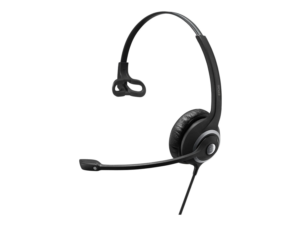 EPOS IMPACT SC 230 - 200 Series - headset - on-ear - wired - Easy Disconnect - black, silver, black with silver
