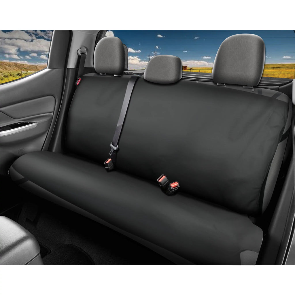 Genuine Dickies Full Vehicle Heavy Duty Polyester Car Seat Covers Black,40212WDI