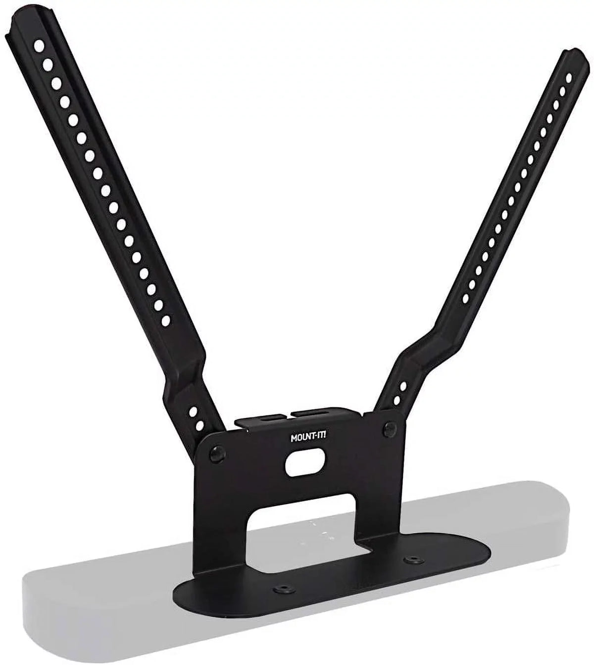 Mount-It! Sound Bar TV Mounting Shelf Compatible with Sonos Beam Speaker | Soundbar Mount Bracket Kit for Televisions with 200mm - 600mm VESA Mounting Pattern