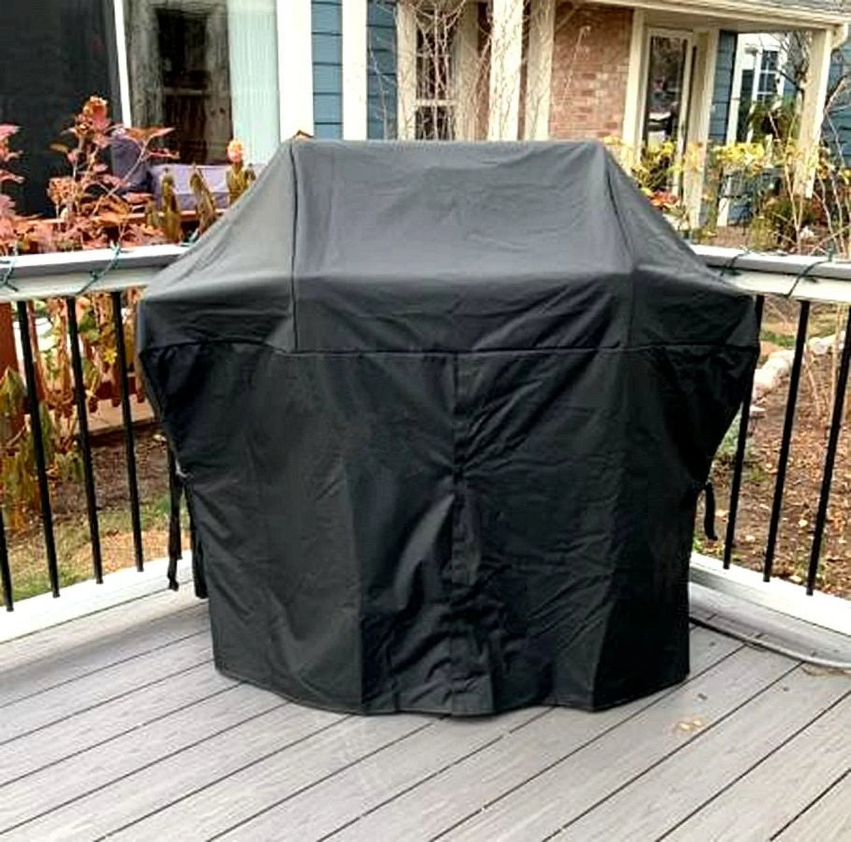 Heavy Duty Grill Cover Fit for Napoleon 61427 Rogue 425 Series Grill Cover,All Weather Protection Waterproof Cover Black