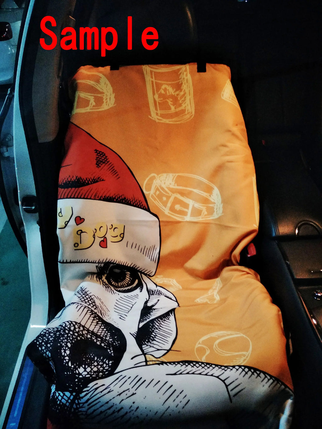 GCKG Cat and the Butterfly in Floral Pattern Pet Car Seat Cover Dog Car Seat Mat Hammock Cargo Mat Trunk Mat For Cars Trucks and SUV 54x60 inches
