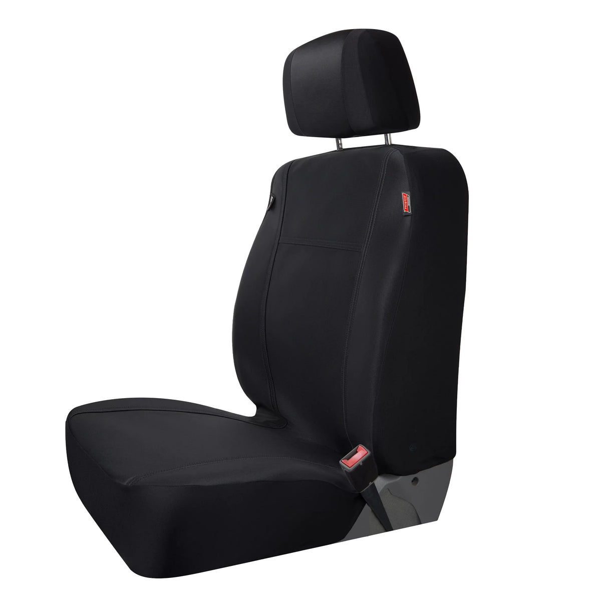 Dickies 2-Piece Black Puncture-Resistant Front Car, Truck, SUV Seat Covers, Protect from Pets, Universal Fit
