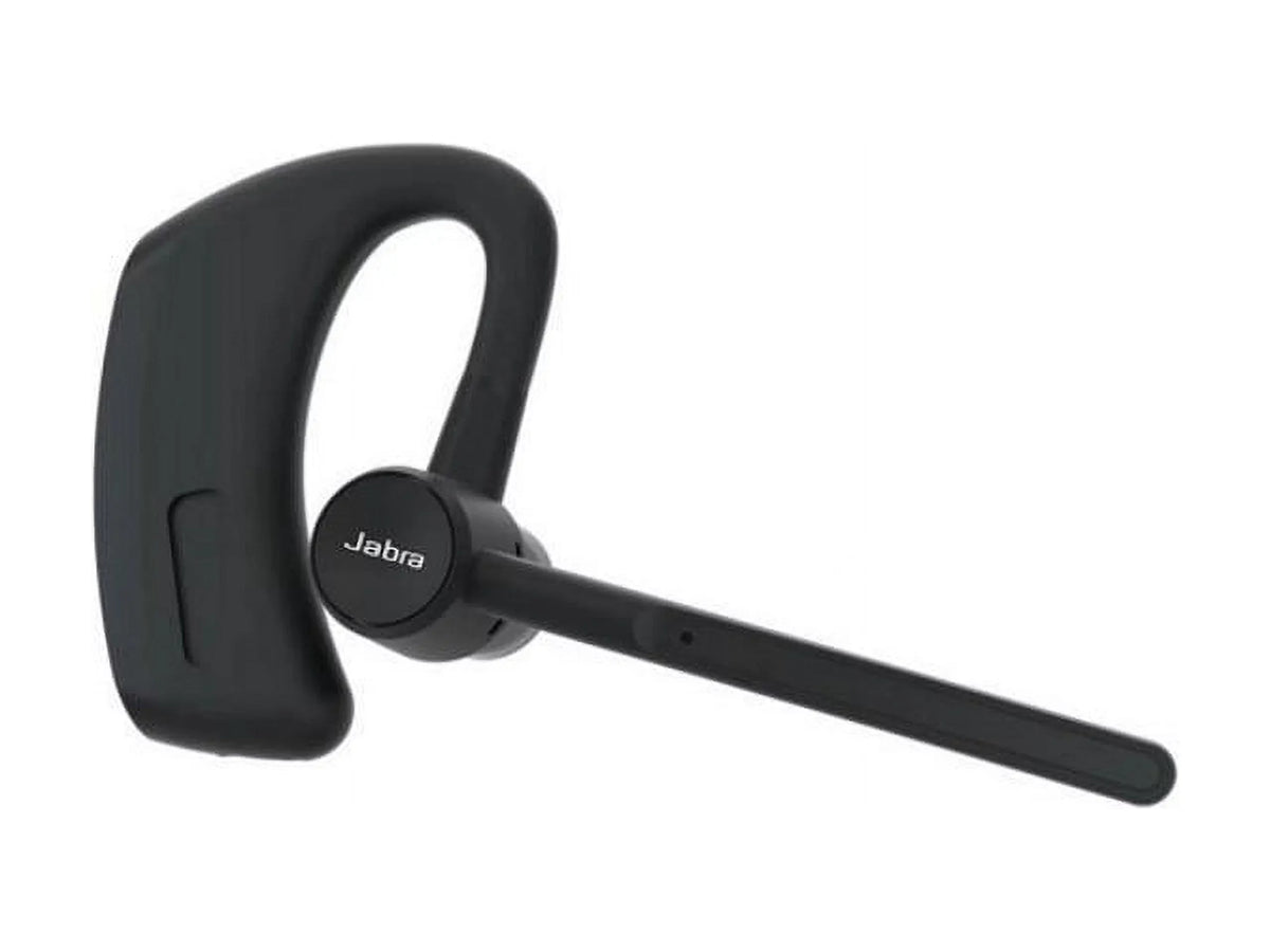 Jabra Perform 45 Ear Hook Mono Bluetooth Headset - Advanced Ultra Noise Cancelling Microphone, Push-to-Talk Functionality, Face2Face Mode, and Discreet Design - Black