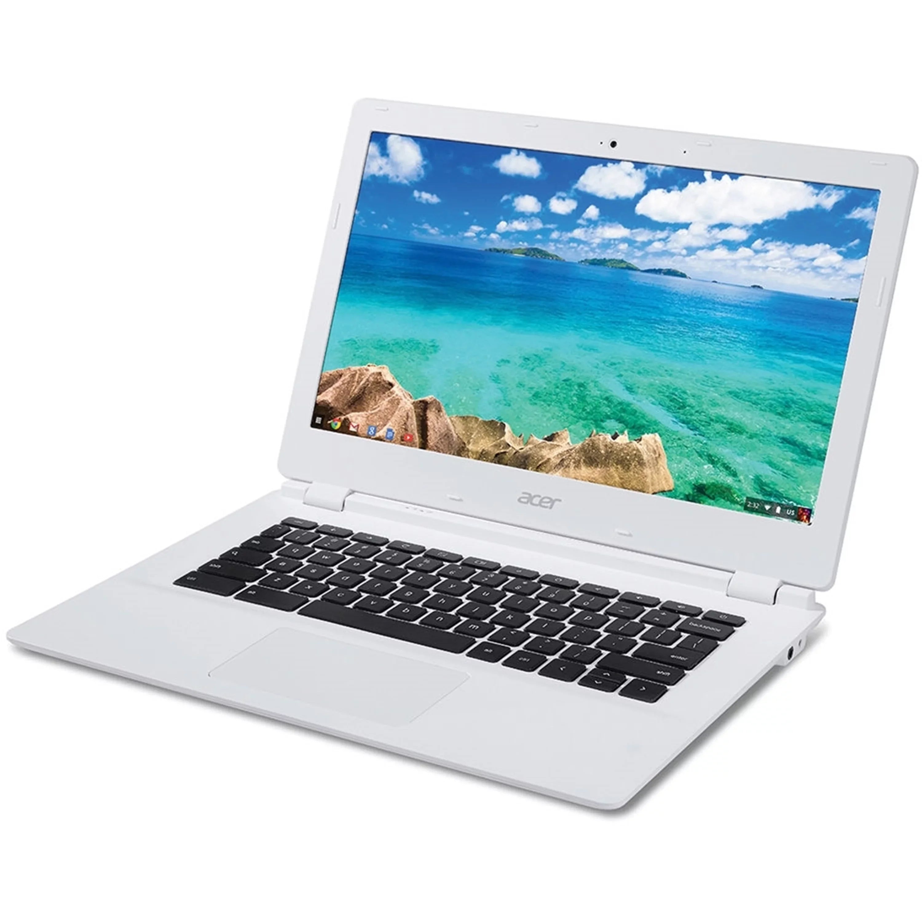Chromebook CB5-311-T9Y2 13.3" 4GB 16GB eMMC NVIDIA Tegra K1 2.1GHz ChromeOS,White (Certified Secondhand)