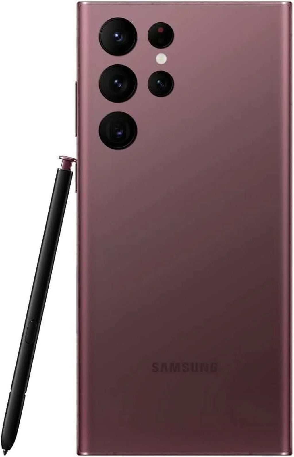 Restored Samsung Galaxy S22 Ultra 5G S908U (Fully Unlocked) 128GB Burgundy (Refurbished)