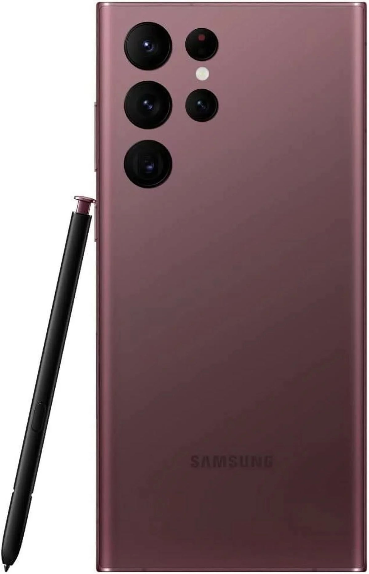 Restored Samsung Galaxy S22 Ultra 5G S908U (Fully Unlocked) 128GB Burgundy (Refurbished)