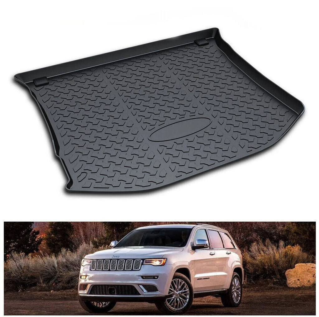 Easy to Clean for 2011-2021 Jeep Grand Cherokee TPO Rear Cargo Trunk Mats Liner