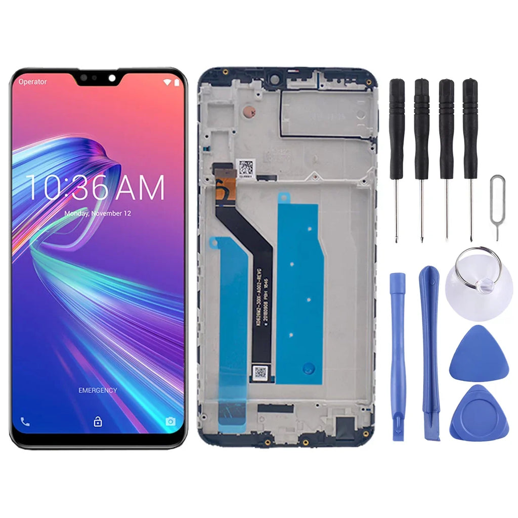Cellphone Repair Parts OEM LCD Screen for Zenfone Max Pro ZB631KL Digitizer Full Assembly with Frame