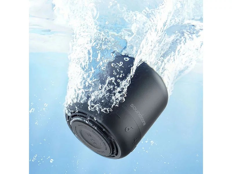 Refurbished Soundcore B3127Z11 Mini 3 Pro Portable Bluetooth Speaker 2-Pack Black 15H Playtime IPX7 Waterproof