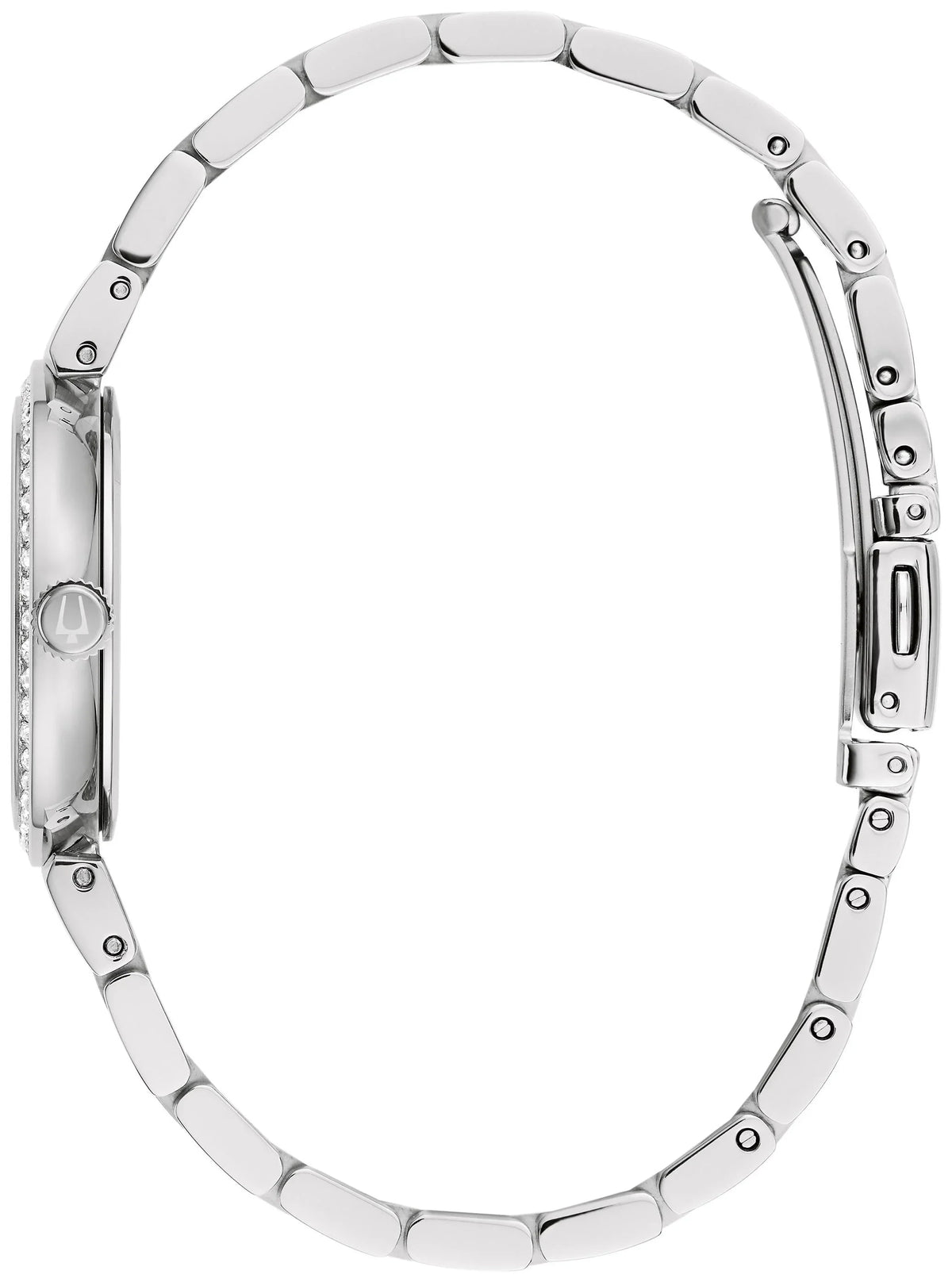 Bulova Women's Stainless Steel Crystal Accent Watch - 96L284