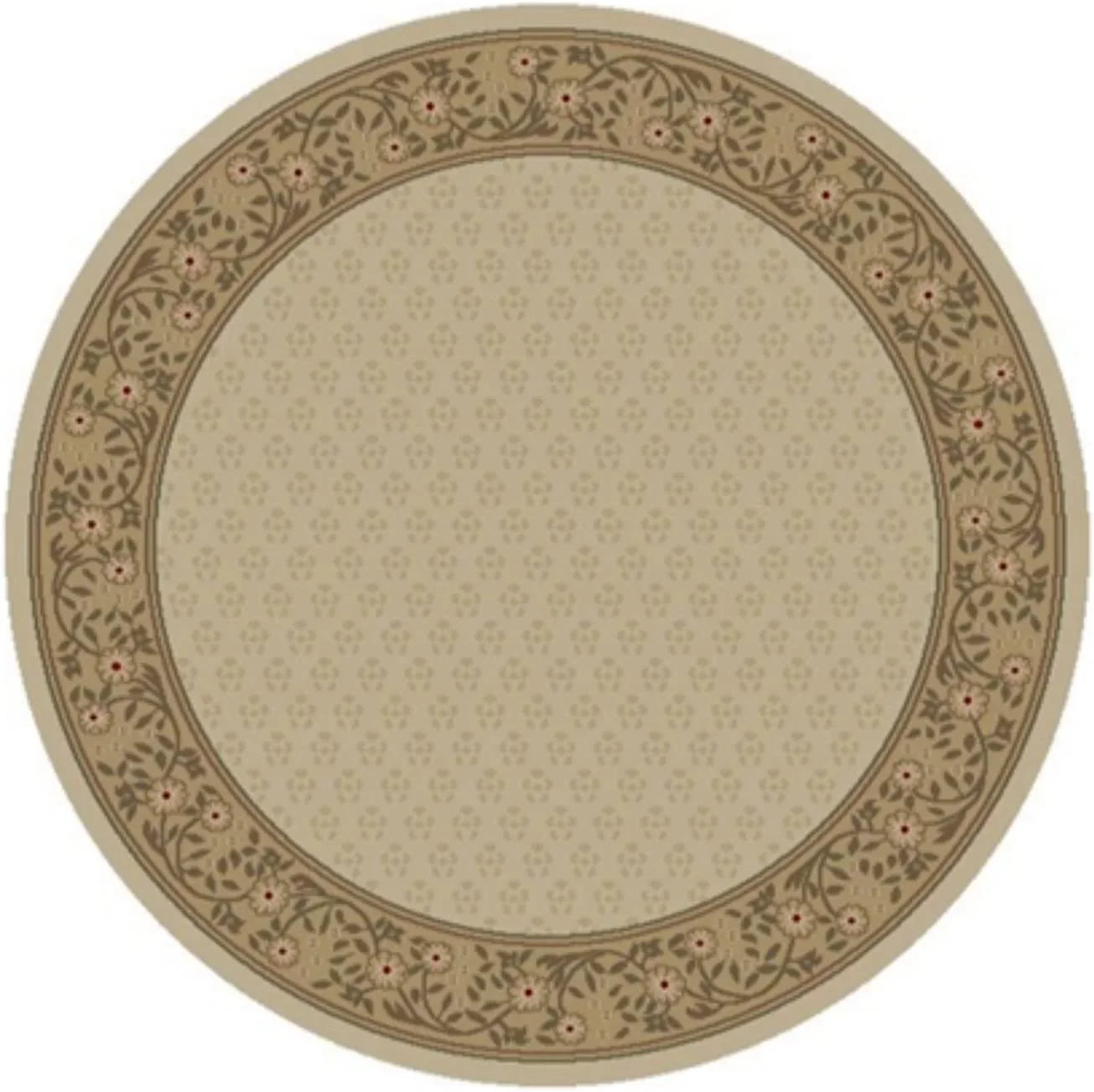 Concord Global 5 ft. 3 in. Jewel Harmony - Round, Red