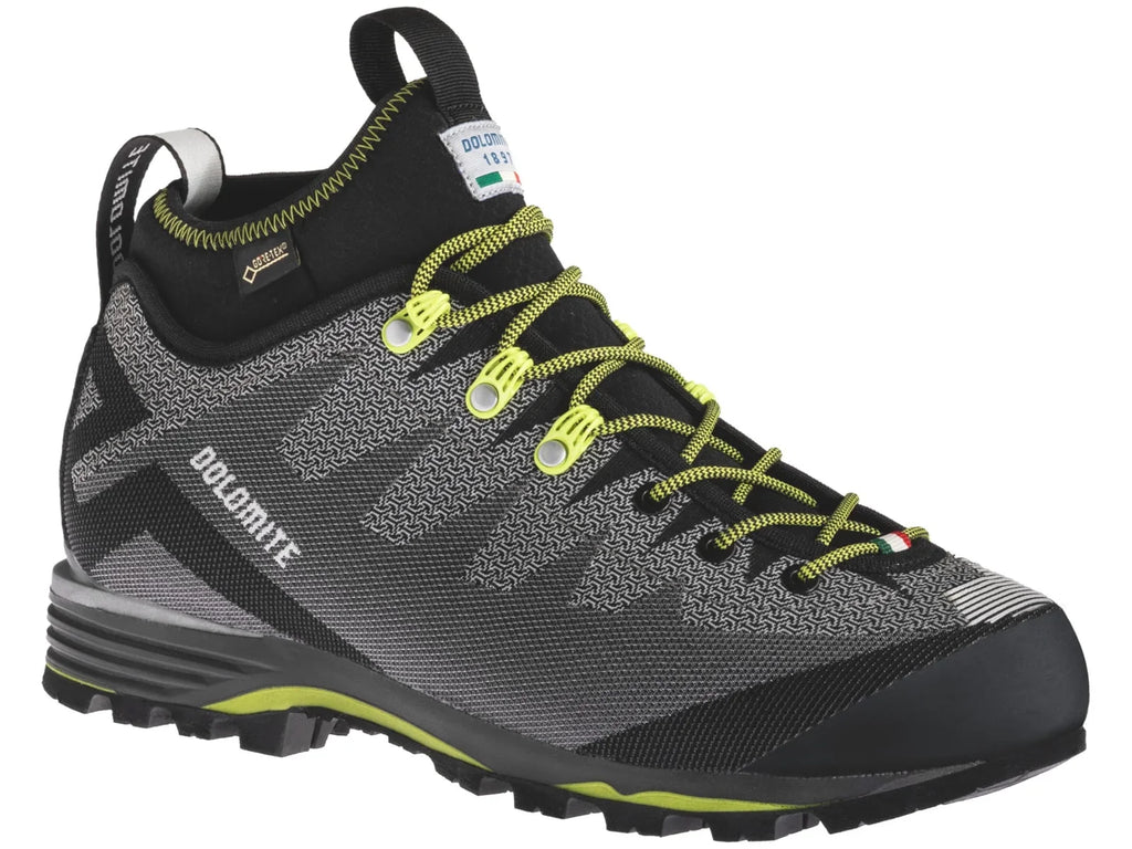 Dolomite Veloce GTX Shoes - Mens, Pewter Grey/Green Shoot, 10.5M/11.5W, 26952311