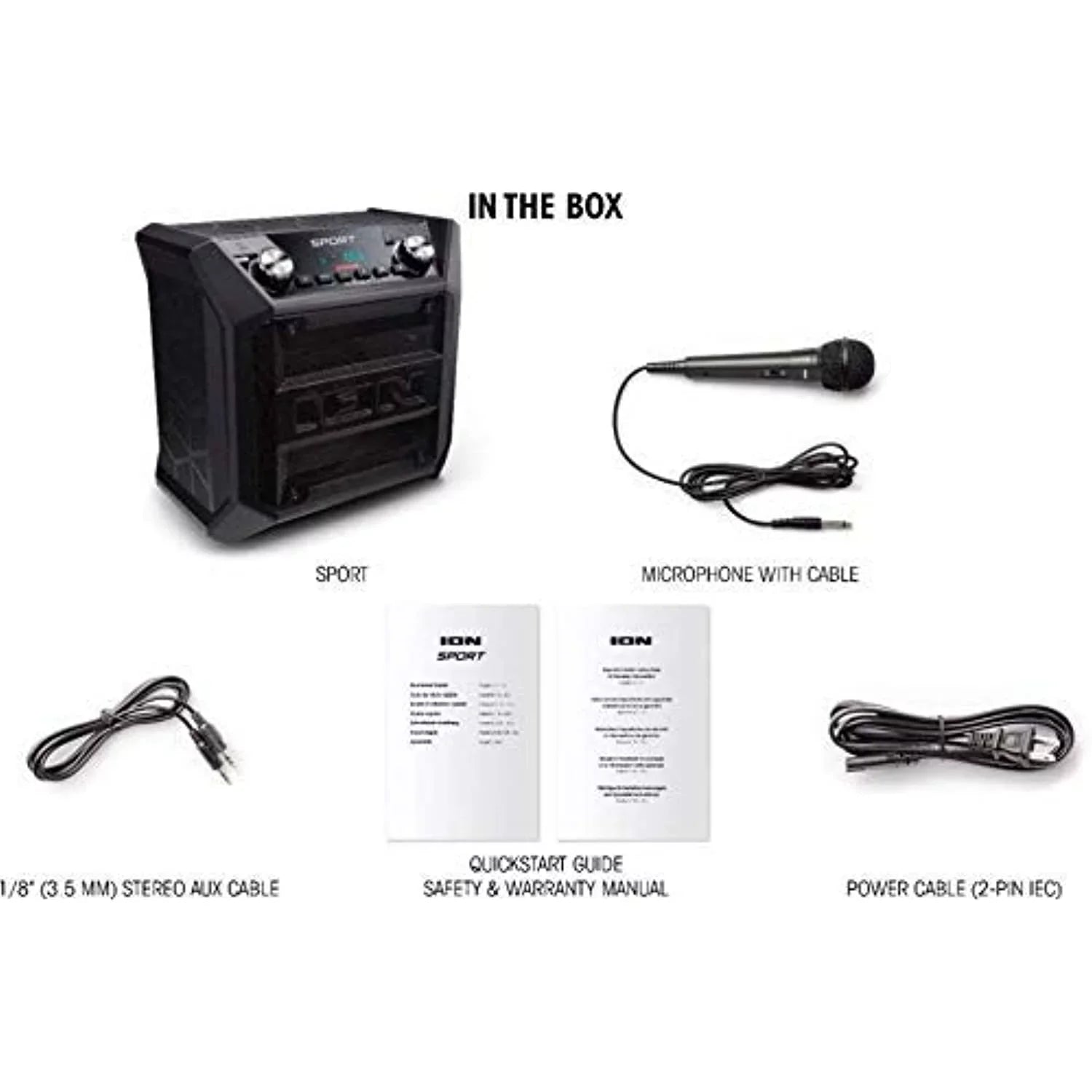 Restored ION Audio SPORT Wireless All-Weather Rugged Bluetooth Speaker System (Sport Tailgater) (Refurbished)