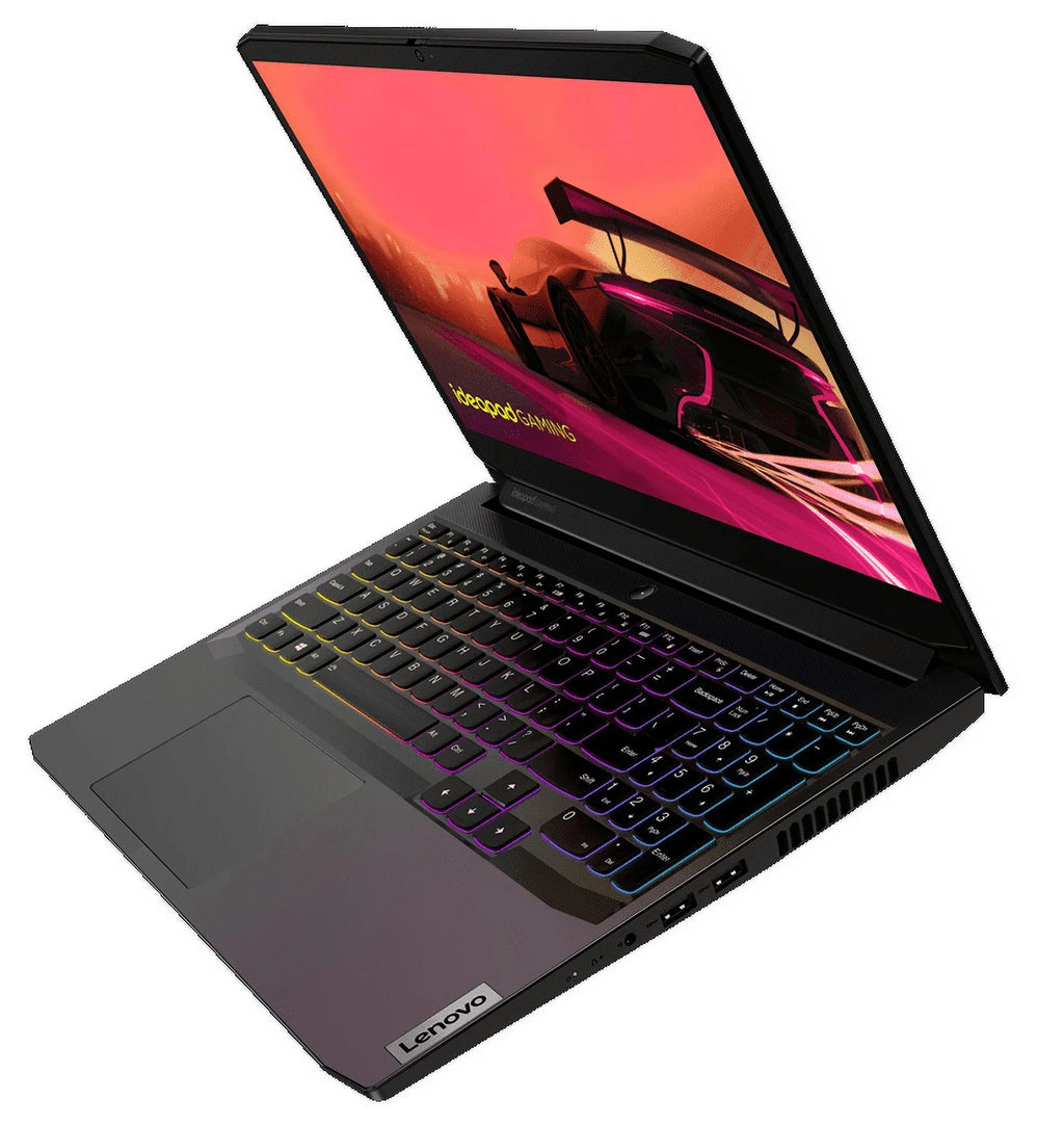 ideapad Gaming 3 Notebook, 15.6" FHD (1920x1080), AMD Ryzen 5 5600H, 16 Gigabytes RAM, 512 Gigabytes Solid State Drive, nVidia GeForce GTX 1650, Win OS 10