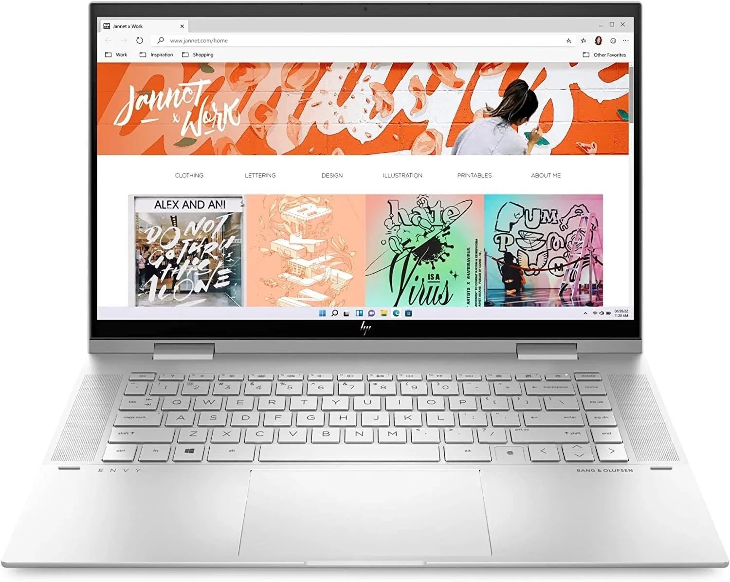 Gently Pre-owned Envy x360 Convertible 15-inch Notebook, Intel Core i7-1260P Intel Iris Xe Graphics, 16 Gigabytes RAM, 1 TB Solid-state drive, (15-es2026nr, Natural Silver Aluminum)