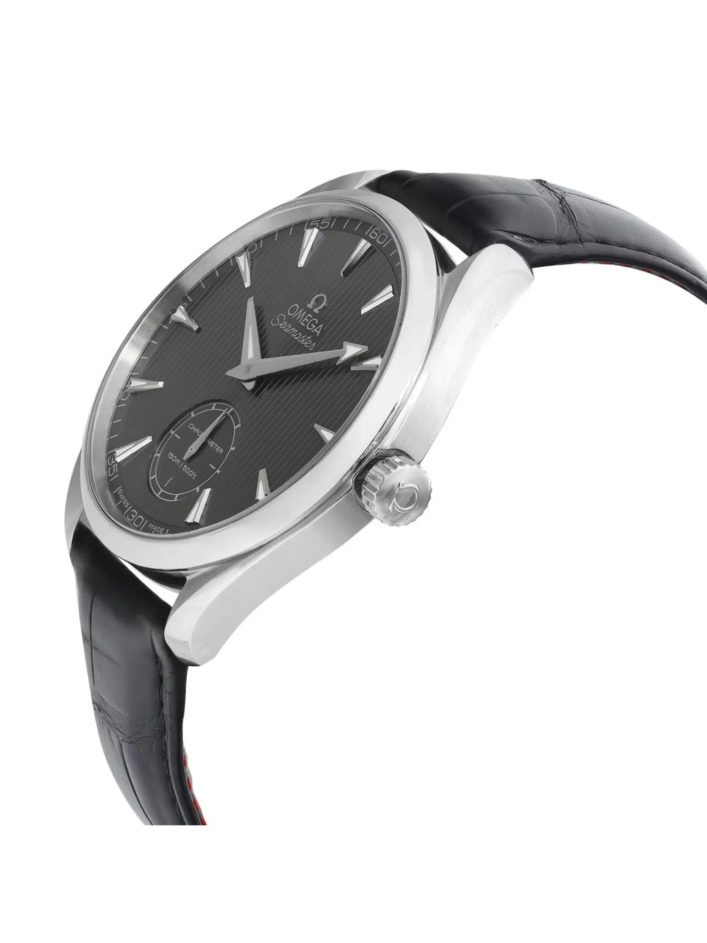 Omega Aqua Terra Railmaster XXL Steel Manual Wind Mens Watch 231.13.49.10.06.001