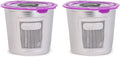 Perfect Pod 2-Pack Cafe Fill Stainless Steel Reusable Coffee Pod Micro-Etched Metal Filter, Compatible with Keurig Single Cup Coffee Makers & Select Other Models