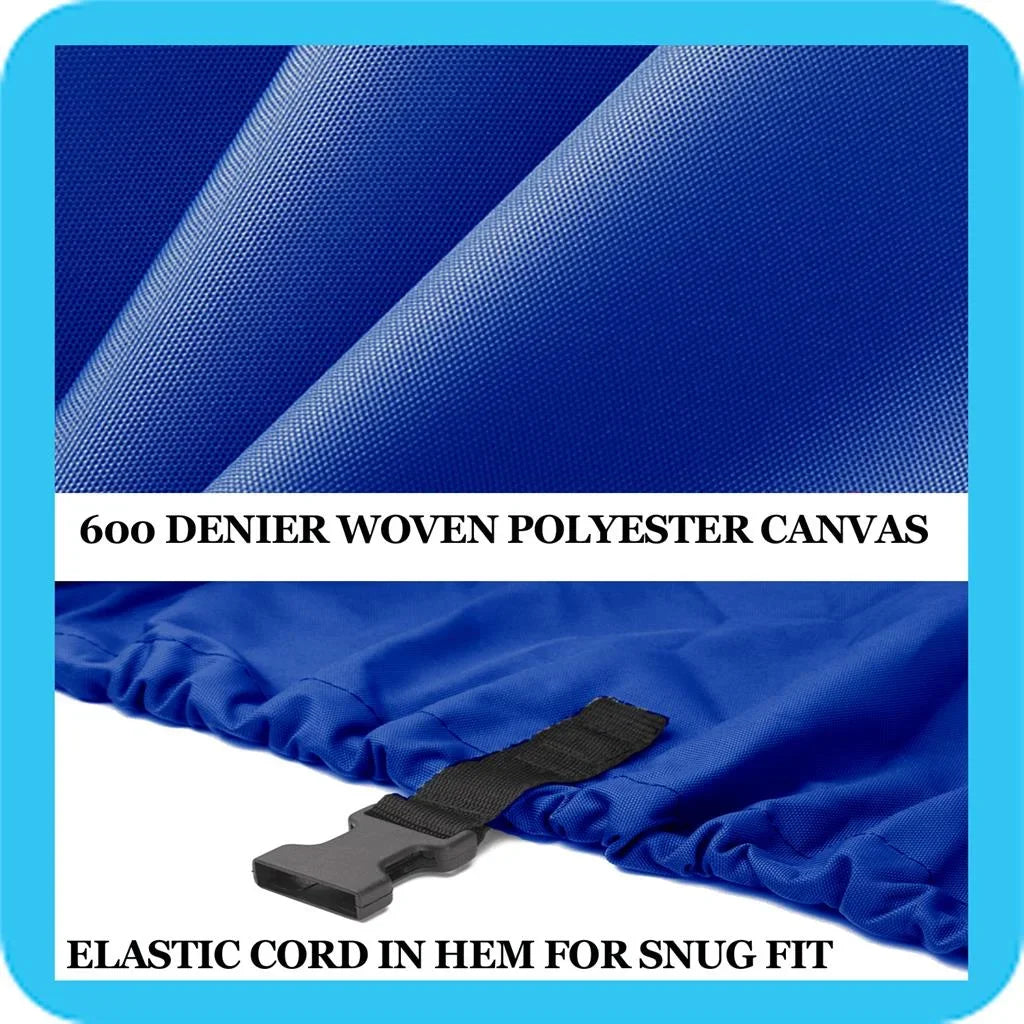 BLUE, GREAT QUALITY BOAT COVER Compatible for LOWE FISH 'N' PRO 1720 1991