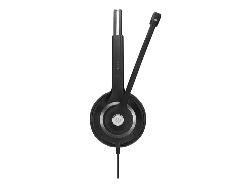 EPOS IMPACT SC 230 - 200 Series - headset - on-ear - wired - Easy Disconnect - black, silver, black with silver