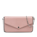 Pre-Owned Authenticated Louis Vuitton Epi Pochette Felicie Leather Pink Crossbody Bag Unisex (Good)