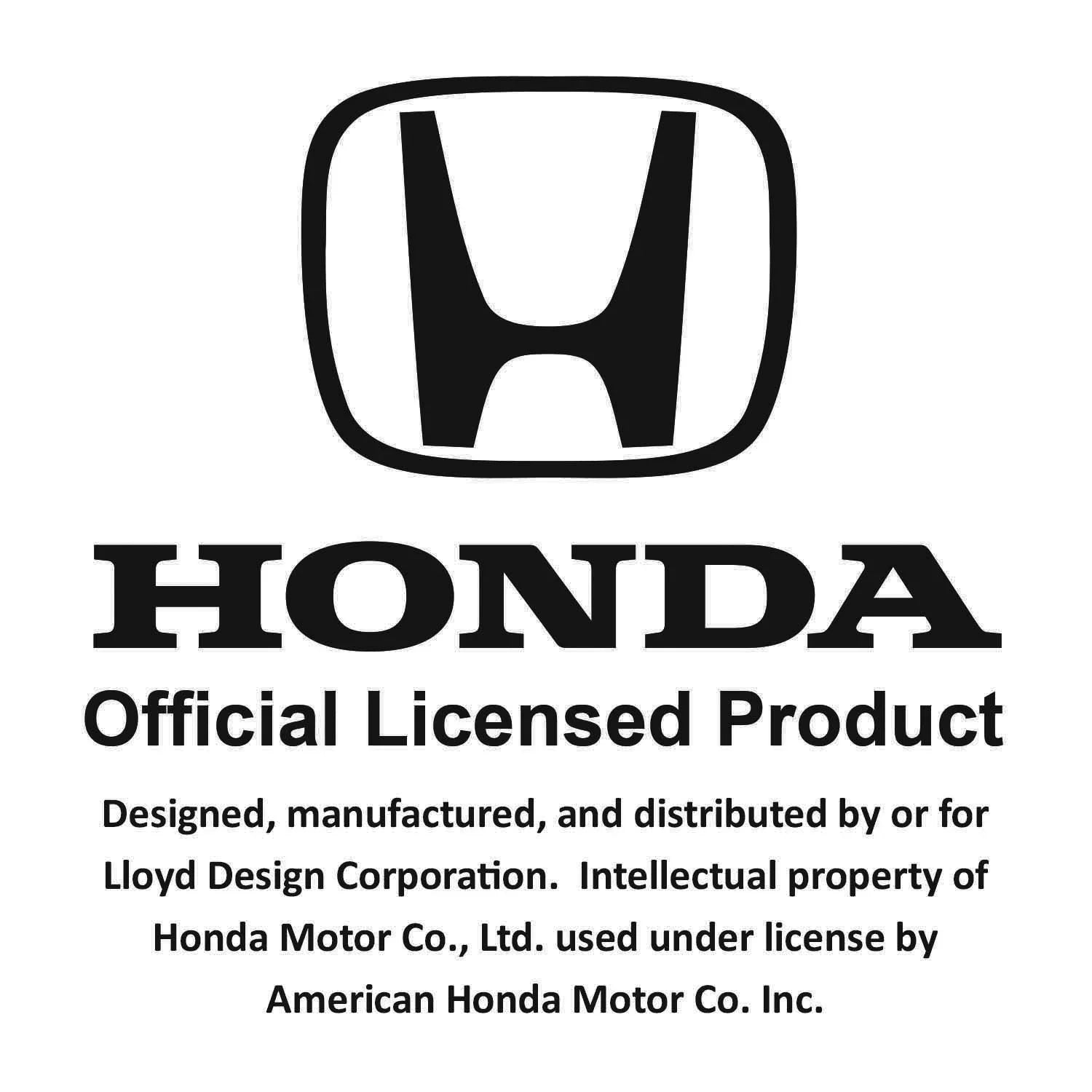 Lloyd Mats Custom Fit Floor Mats for Honda Accord Hybrid LogoMat Sedan 2005 Trunk Black