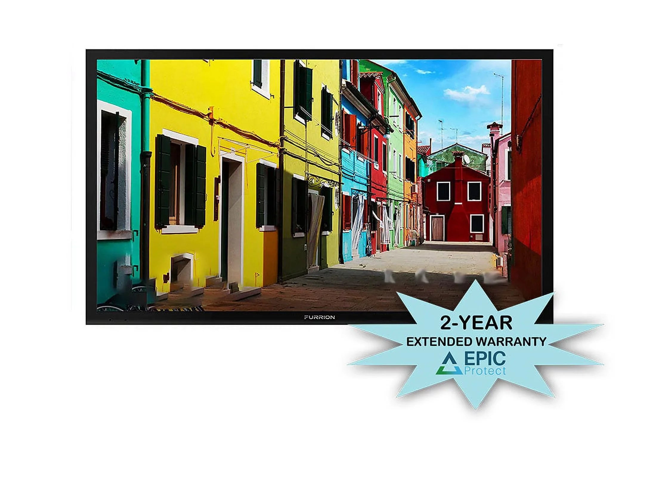 Furrion FDUP65CBS 65" Partial Sun Series Outdoor Weatherproof 4K UHD TV with an Additional 2 Year Coverage by Epic Protect (2021)