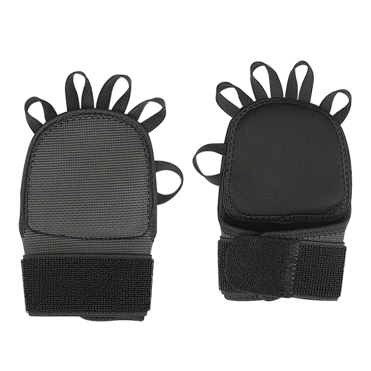 kesoto 4xGymnastics Hand Grips Power Lifting Grips for Shrugs Deadlifting Kettlebells