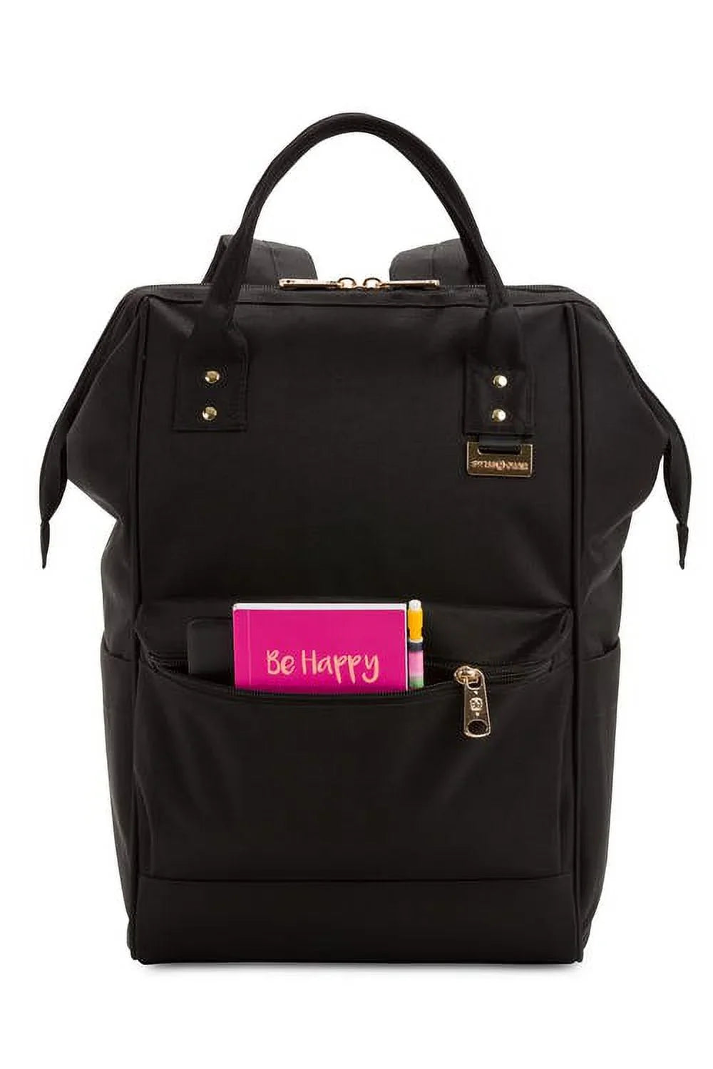 Wenger 3576 Artz Dr Polyester Portable computer Bag Back Pack, Black with Gold