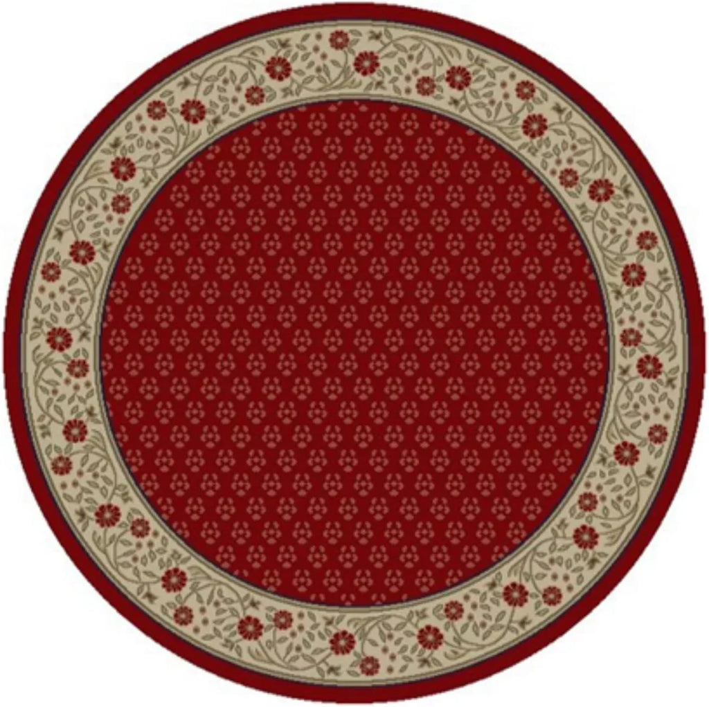 Concord Global 5 ft. 3 in. Jewel Harmony - Round, Red