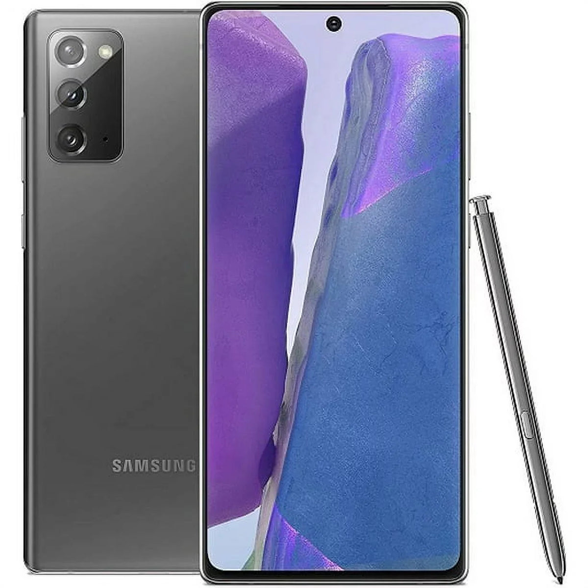 Pre-Owned Samsung Galaxy Note20 5G N981U 128GB GSM/CDMA Fully Unlocked Smart Phone (USA Version) - Mystic Gray (Refurbished: Fair)