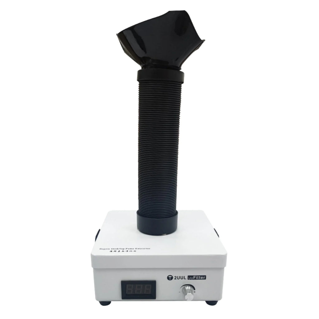 Desktop Fume Extractor: Efficient Soldering Smoke Absorbing Instrument for DIY Working, Ideal for Soldering Stations, Spray Painting, and Wood Burning