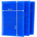 RAYAIR SUPPLY 25x25 Replacement Filter Pads Compatible with MicroPower Guard Air Cleaner (3 Pack) BLUE