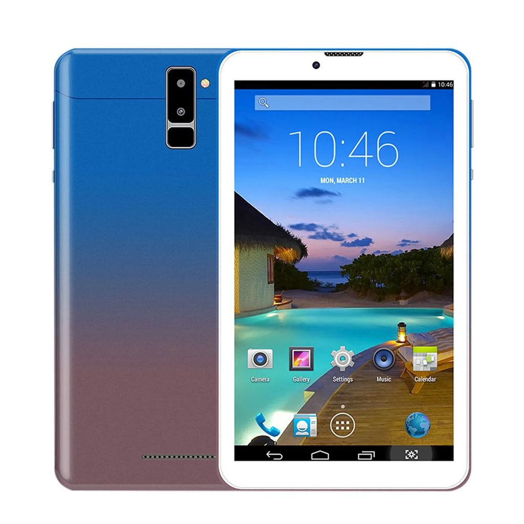 lulshou HD 7 Inch 8 Core Android Tablet IPS High Definition Screen WiFi Bluetooth Voice Call Game Video Learning Tablet SIM Card Communication Function