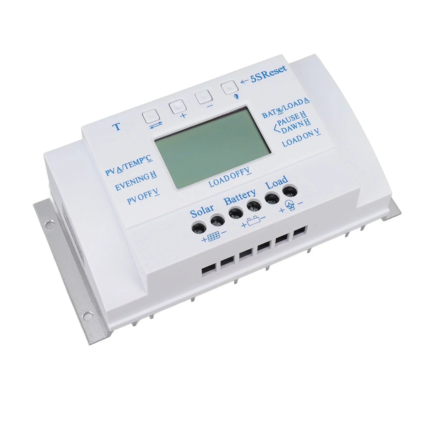 Goldmeet 12V 24V Solar Controller Smart Solar Charge Controller MPPT T40A with Display Screen