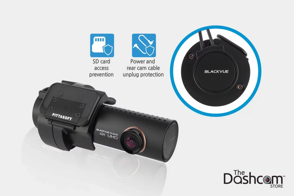 BlackVue DR900S-1CH Single Lens 4K GPS WiFi Cloud-Capable Dashcam w/ 128 Gigabytes Memory Card