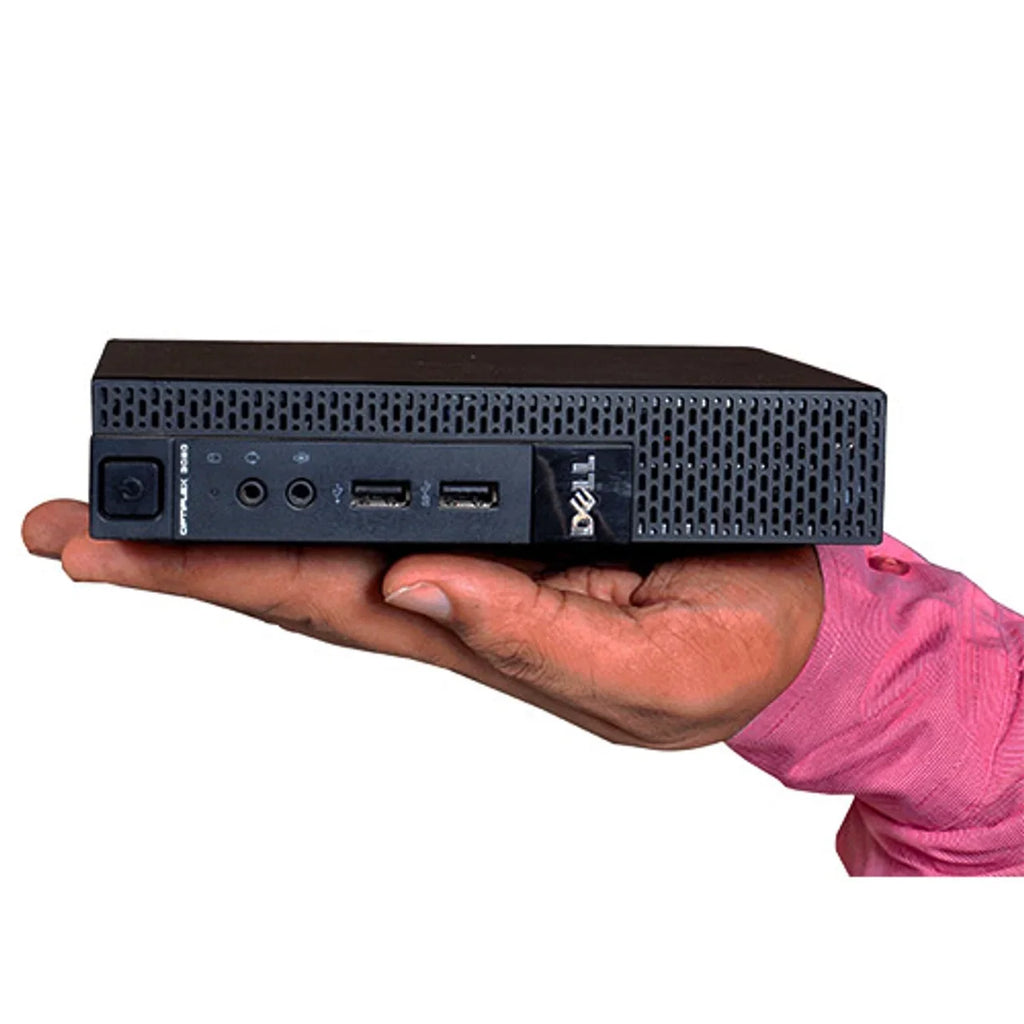 Restored Micro PC OptiPlex 3040 6th Gen- Core Core i5 Ram 8GB 500GB HHD (Refurbished)