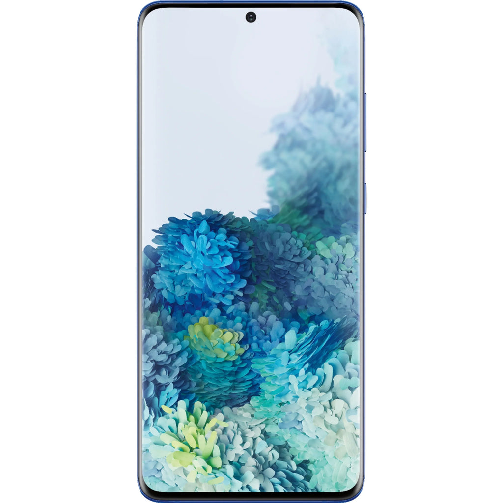Pre-Owned Samsung Galaxy S20+ 128GB 6.7" 5G Verizon Only,Aura Blue (Refurbished: Good)