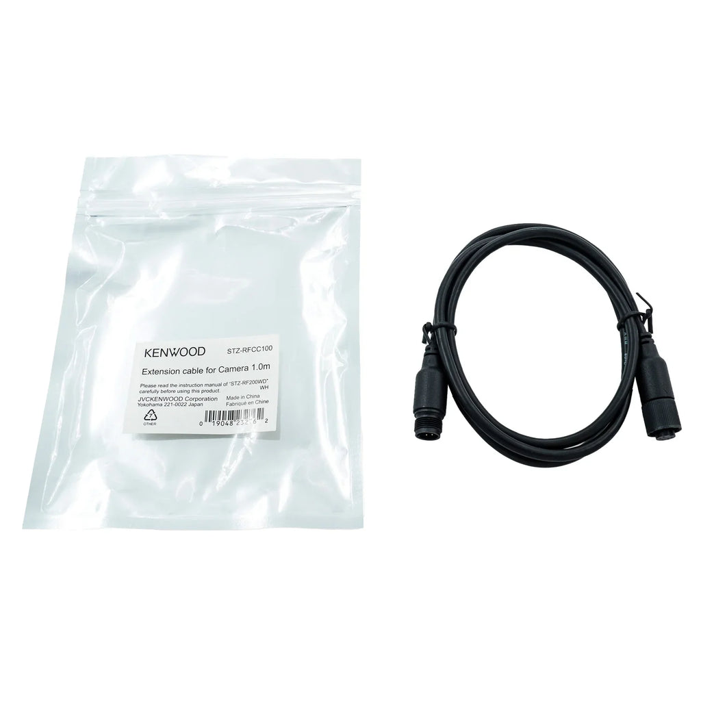KENWOOD STZ-RFCC100 Camera Extension Cable for KENWOOD STZ-RF200WD Motorsports Front-and-Rear Action Camera System (3.2 Ft.)