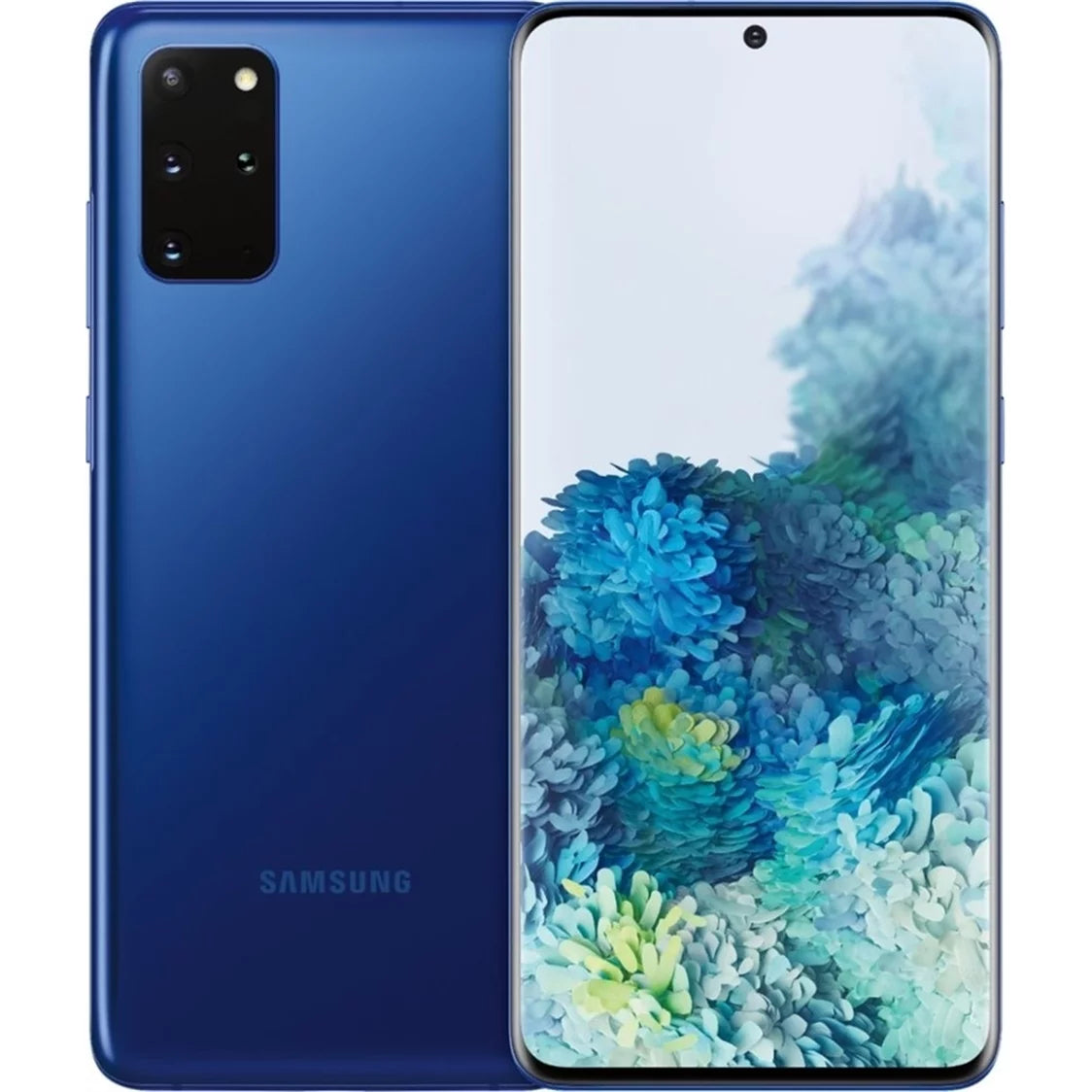 Pre-Owned Samsung Galaxy S20+ 128GB 6.7" 5G Verizon Only,Aura Blue (Refurbished: Good)