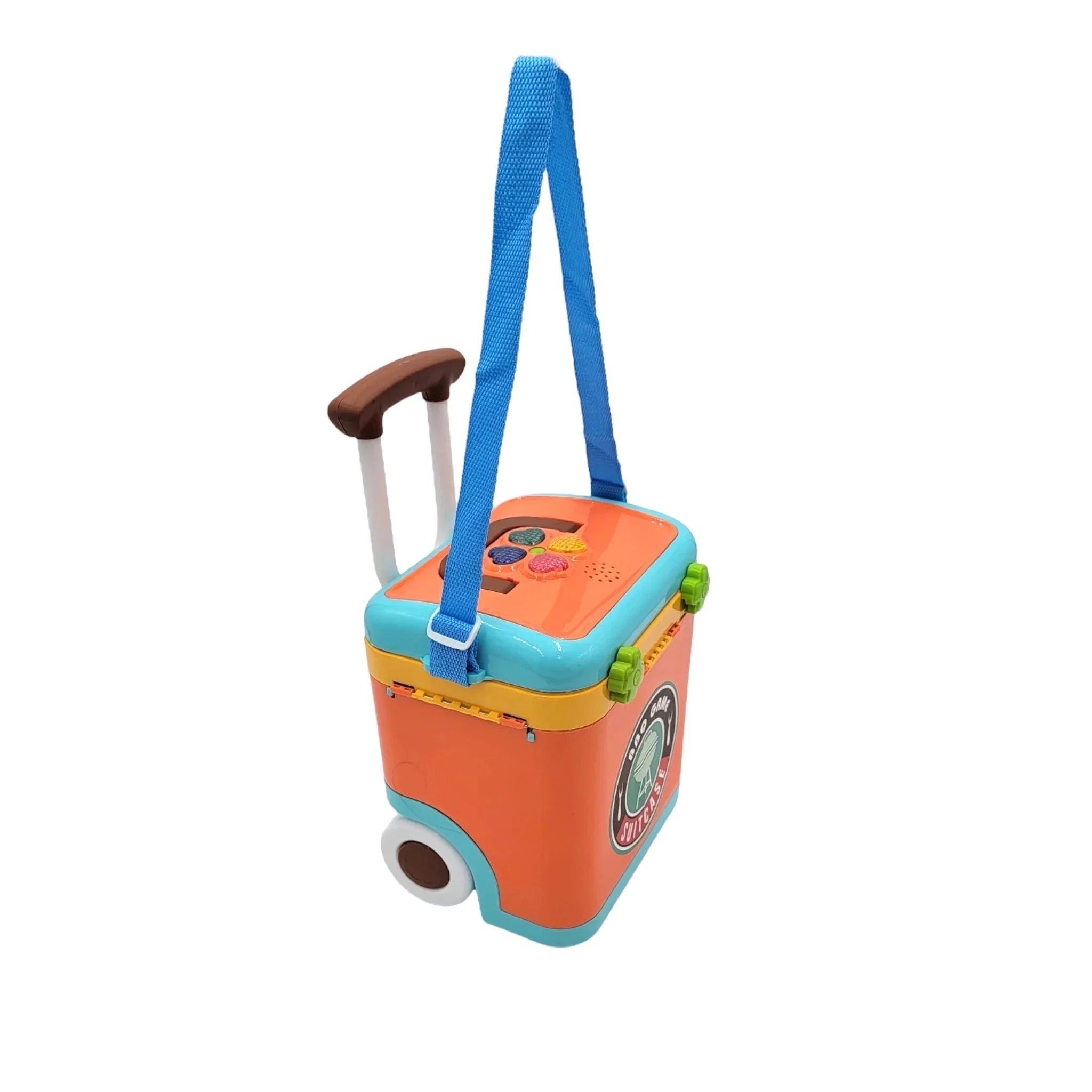 GN Universe BBQ Grill Toy Kitchen Set for Kids Interactive Pack n Play Pretend Outside Play Ages 3+