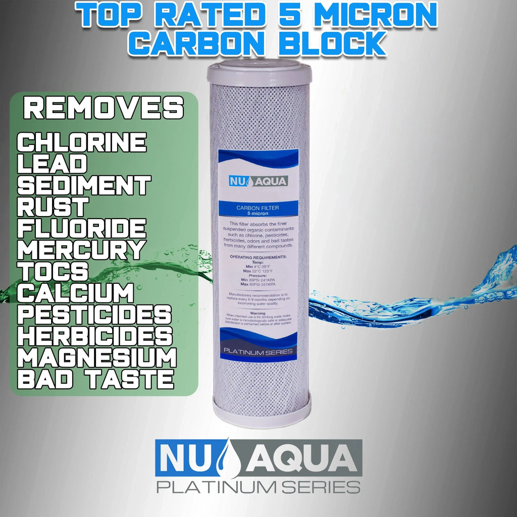 NU Aqua 1 Stage Countertop Water Filtration System