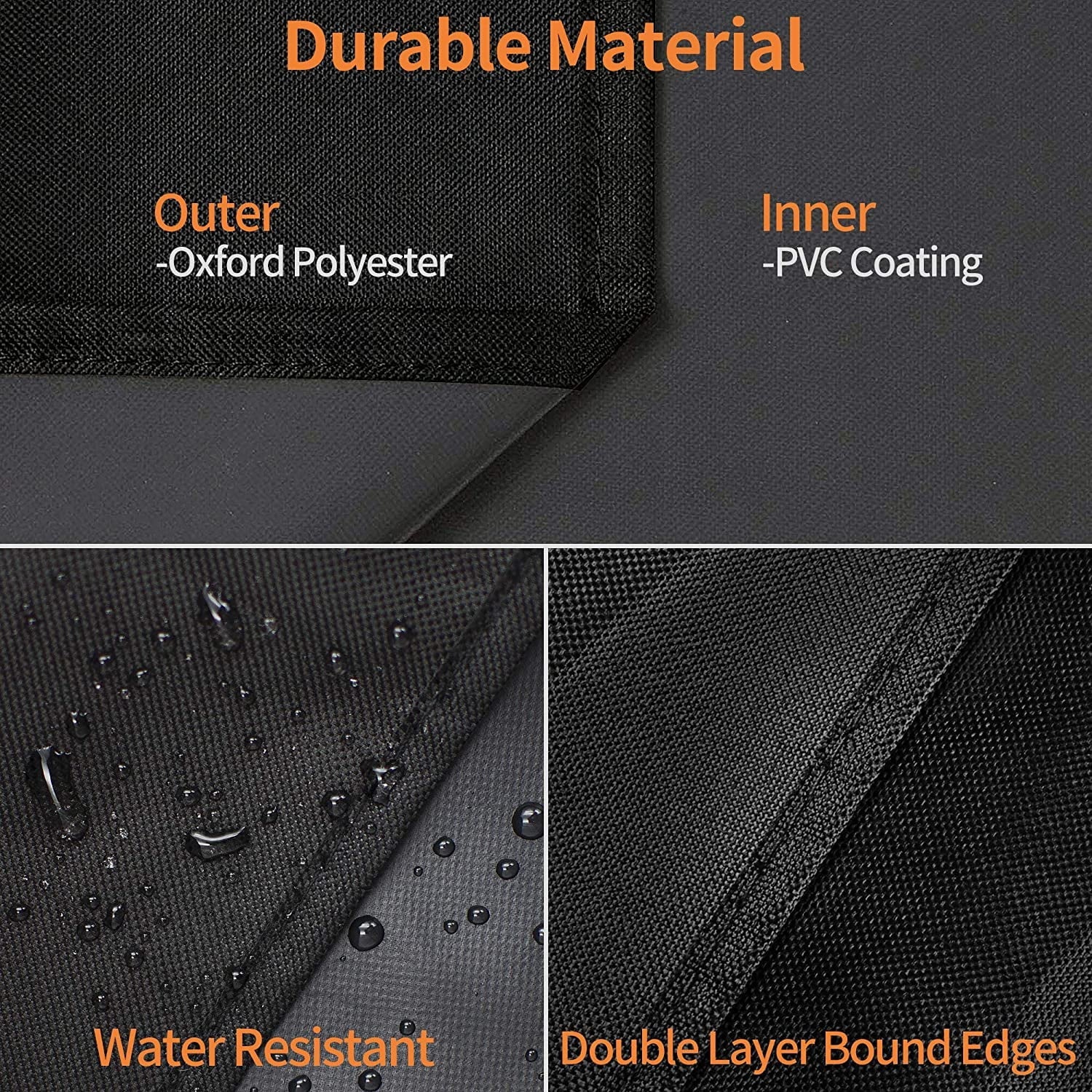 Heavy Duty Grill Cover Fit for Napoleon 61427 Rogue 425 Series Grill Cover,All Weather Protection Waterproof Cover Black