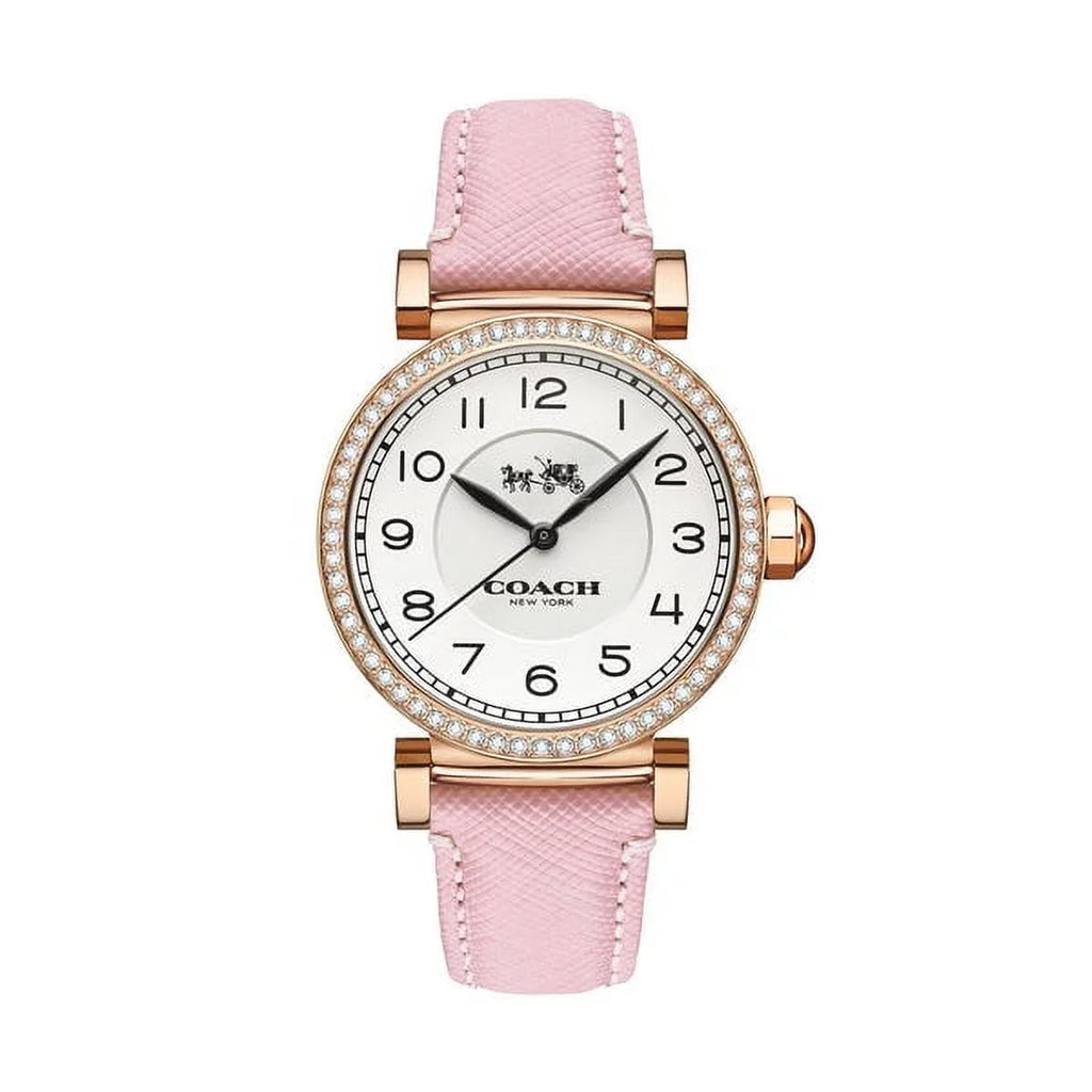 Coach 14503395 Madison Leather Strap Women's Watch