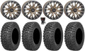 System 3 SB-4 Bronze (4+3) 15" Wheels 32" Trail Saw 2.0 Tires Can-Am Commander Maverick Renegade Outlander Defender