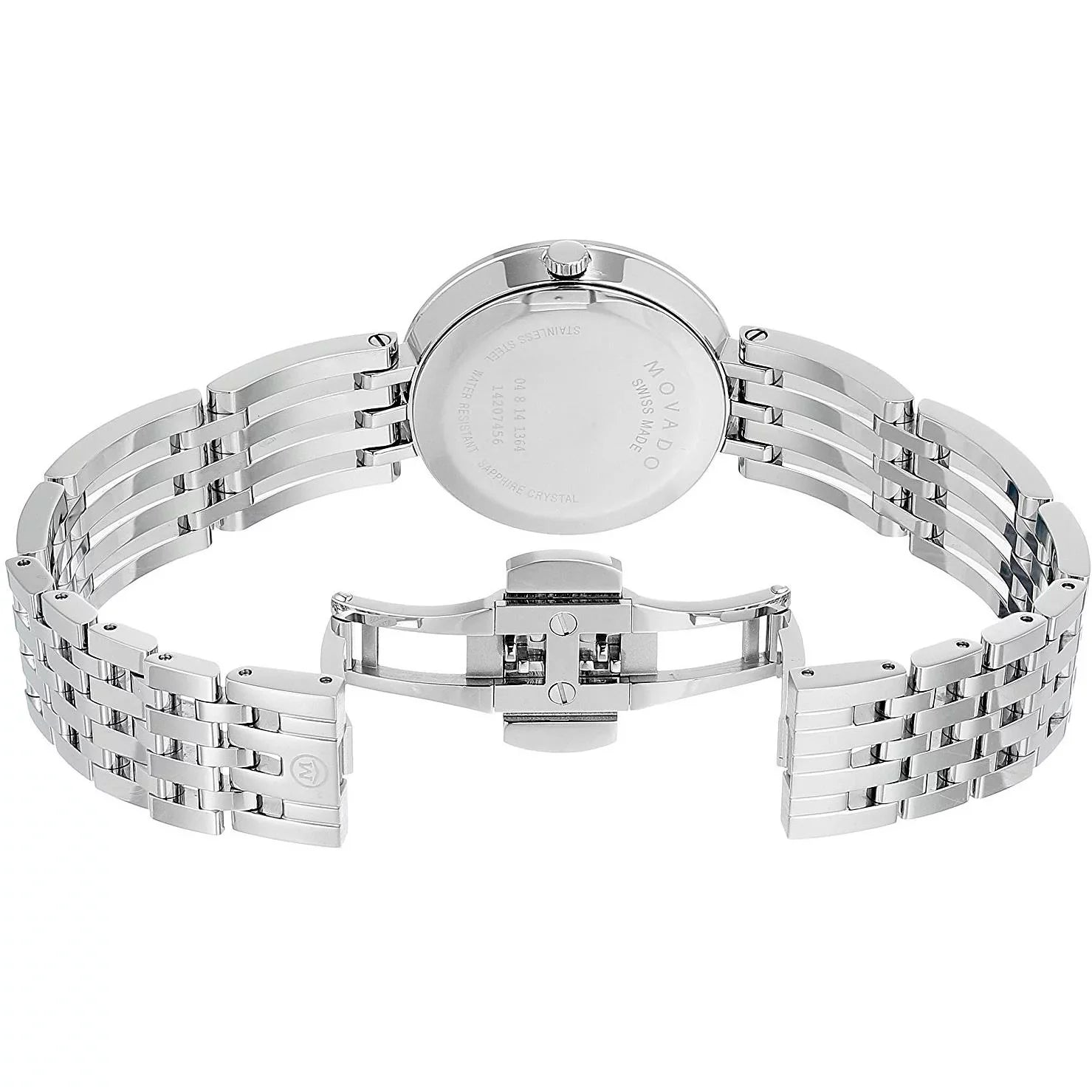 Movado Stainless Steel Ladies Watch 0607051